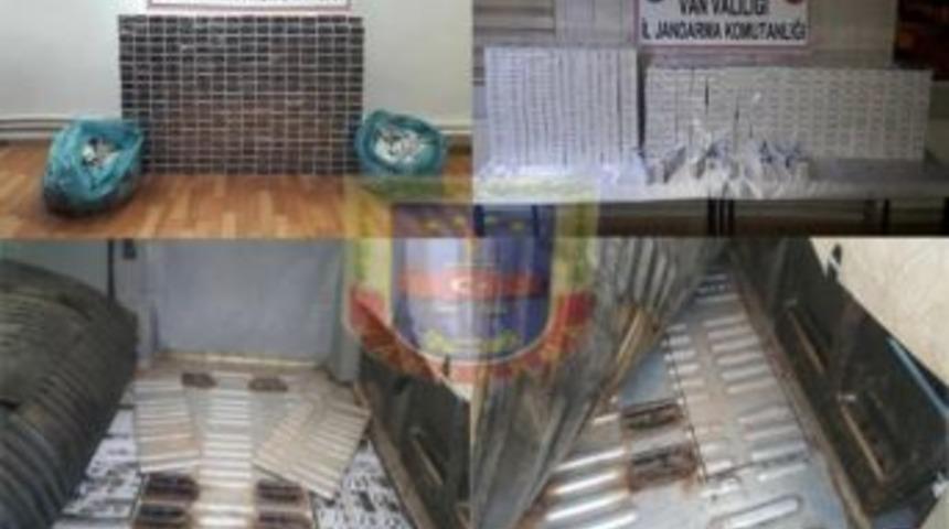 Van&rsquo;da 10 Bin Paket Ka&ccedil;ak Sigara Ele Ge&ccedil;irildi