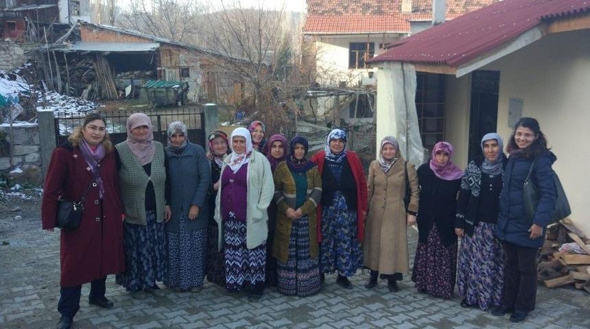 Tosya&rsquo;da Kadın &Ccedil;ift&ccedil;i Eğitimi Yapıldı