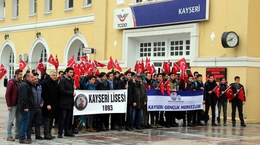 Sarıkamış Treni Kayseri&rsquo;den Yola &Ccedil;ıktı