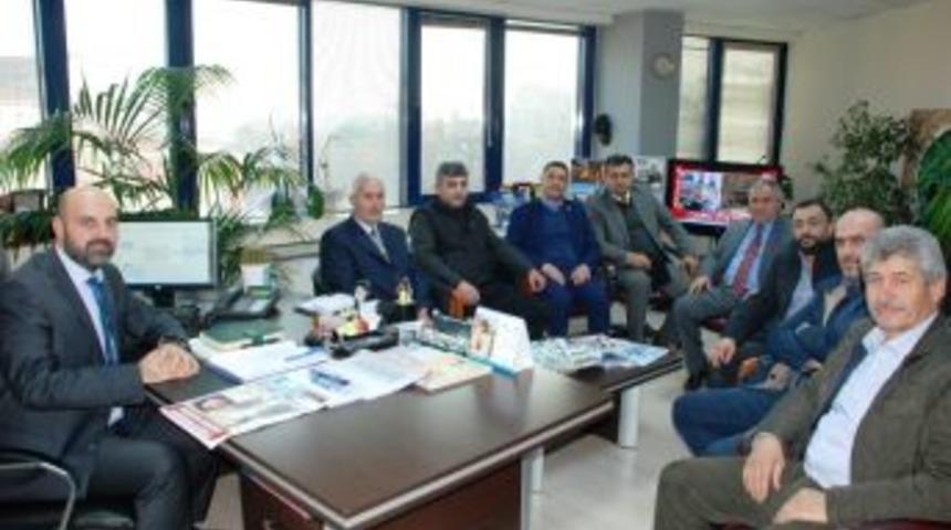 Kasaplar Odası’dan Başkan Oruç’a Ziyaret