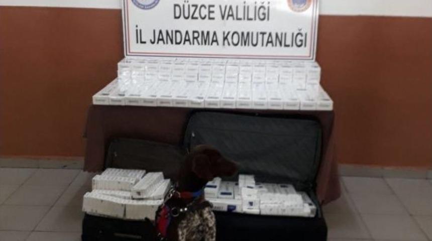 Jandarmadan Ka&ccedil;ak Sigara Operasyonu