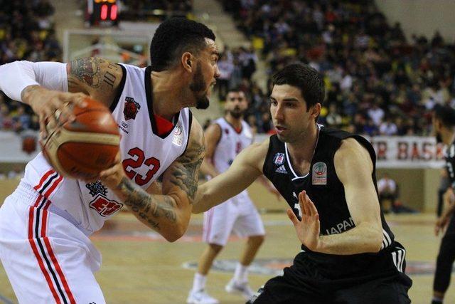 Tahincioğlu Basketbol Süper Ligi: Eskişehir Basket: 78 - Beşiktaş Sompo Japan: 87