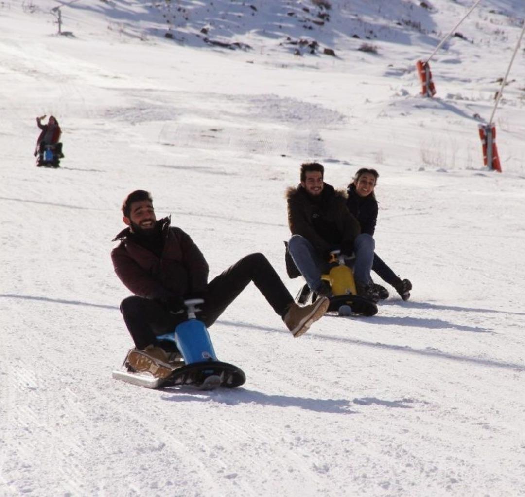 Kış Gelmeyen Sivas&rsquo;ta Yapay Kar
