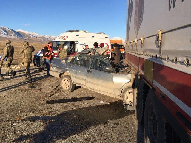 Doğubayazıt’ta Trafik Kazası: 1 Ölü