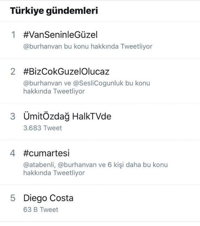 Vali Zorluğlu Twitter’da Gündeme Oturdu