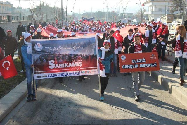 Sarıkamış Şehitleri Elazığ’da Anıldı