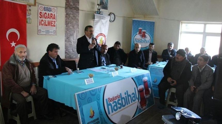 Başkan Tutal, Mahallelerde Vatandaşlarla Buluştu