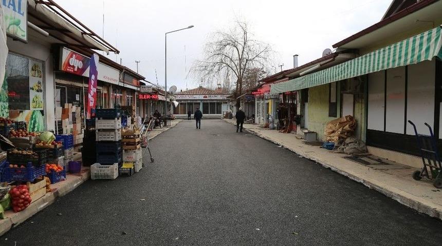 Kızılay Mahallesinde Asfalt Kaplama &Ccedil;alışmaları