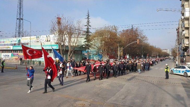 4 Bin Genç Şehit Dedeleri İçin Yürüdü G2