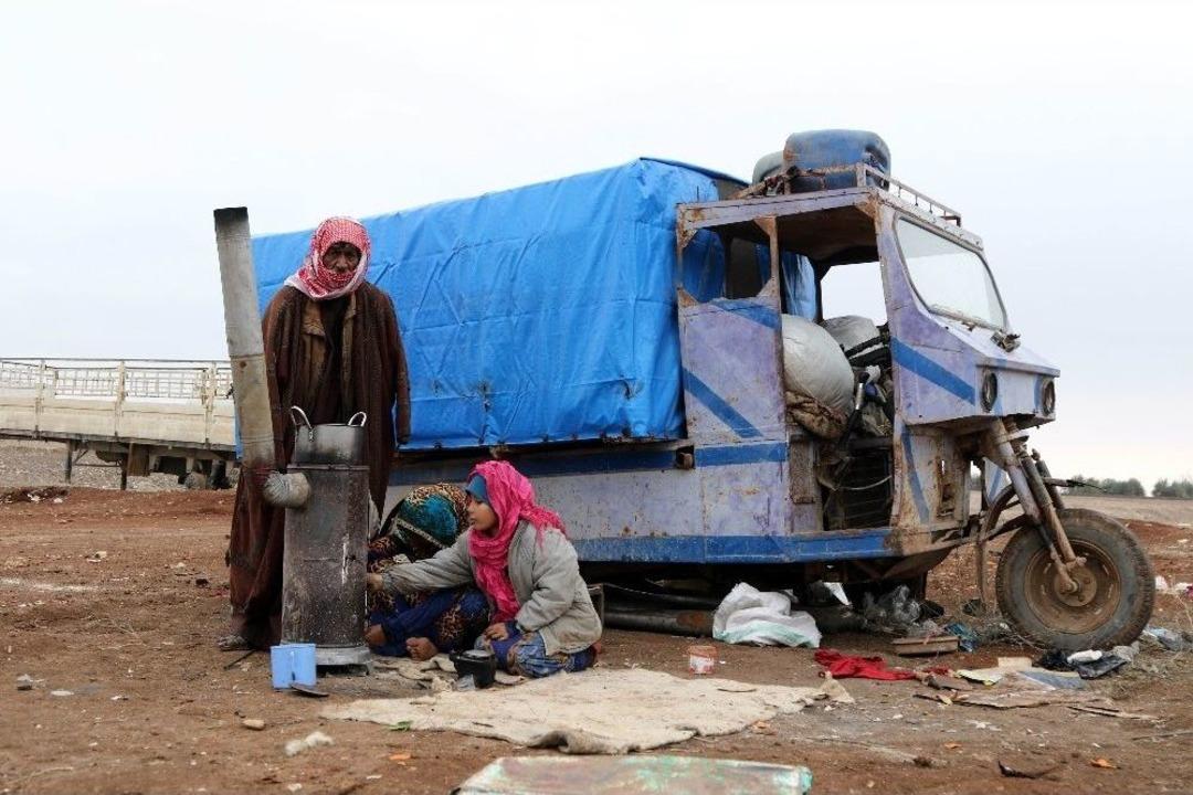 İdlib&rsquo;ten Azez B&ouml;lgesine G&ouml;&ccedil;