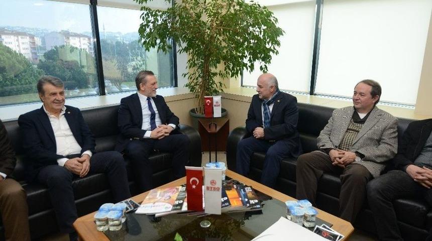 Btso, Beksiad&rsquo;ın Yeni Başkanını Ağırladı