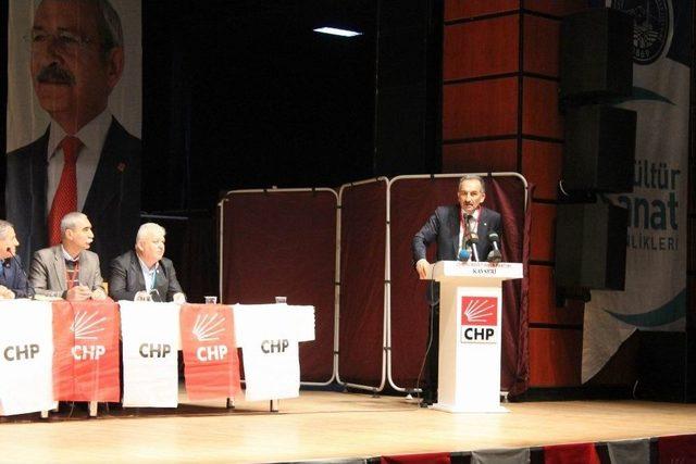 Chp Kayseri İl Kongresinde Gerginlik