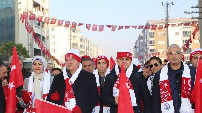 Torbalı ‘da Sarıkamış Şehitleri İçin Yürüyüş