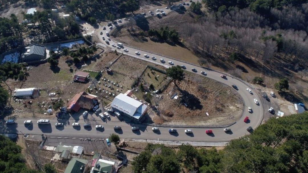 Uludağ&rsquo;da Hgs Kuyruğu