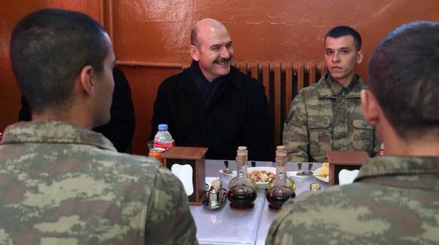 İ&ccedil;işleri Bakanı Soylu T&uuml;rkiye-iran Sınırında