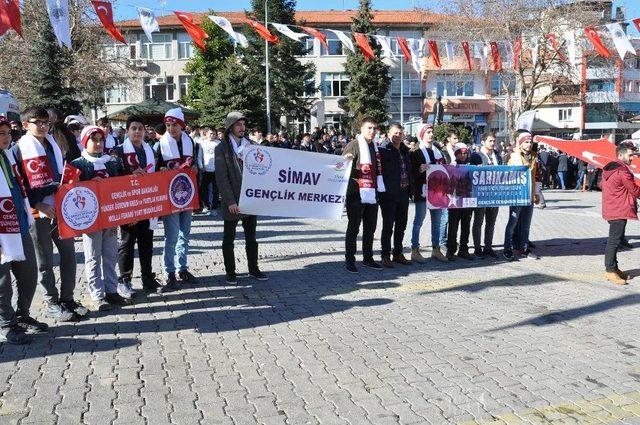 Simavlı Gençler Sarıkamış Şehitlerini Unutmadı