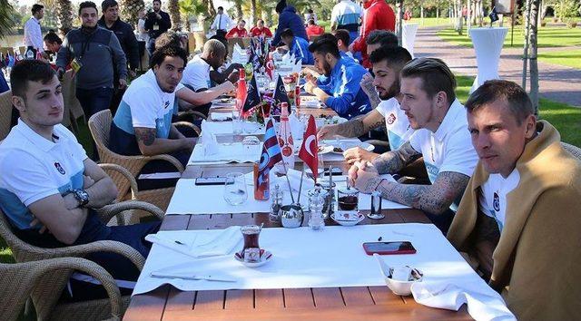 Trabzonspor’da Barbekü Partisi