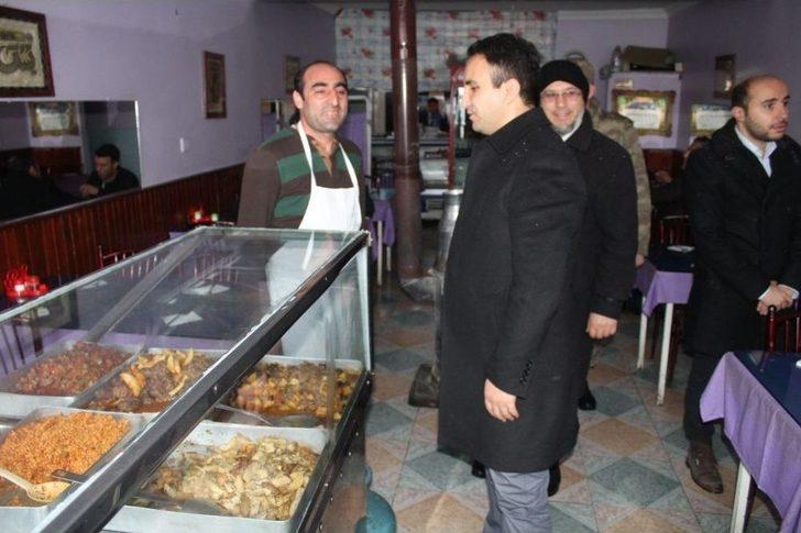 Kar Yağışı Altında Esnaf Ziyareti G1