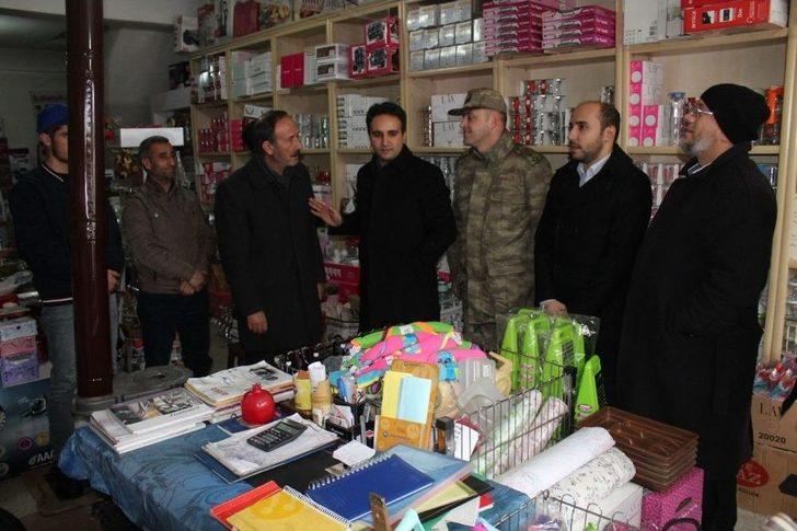 Kar Yağışı Altında Esnaf Ziyareti G5