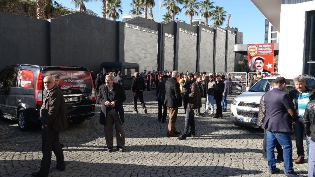 Trabzon Şof&ouml;rler Ve Otomobilciler Odası Se&ccedil;imlerinde Yoğun G&uuml;venlik &Ouml;nlemi