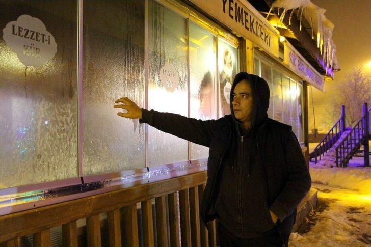 Göle Eksi 20 Derece, Camlar Buz Tuttu G5