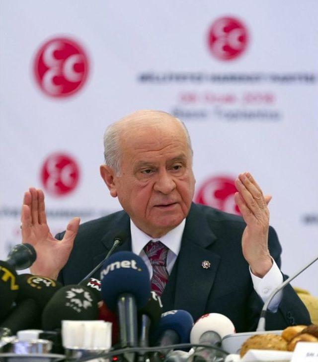 Bahçeli: 