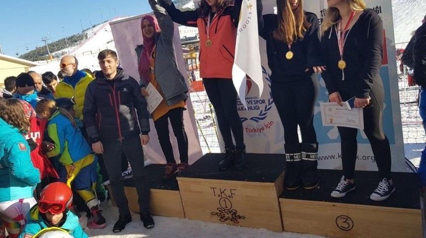 Kayağın Kalbi Erzurum’da Attı