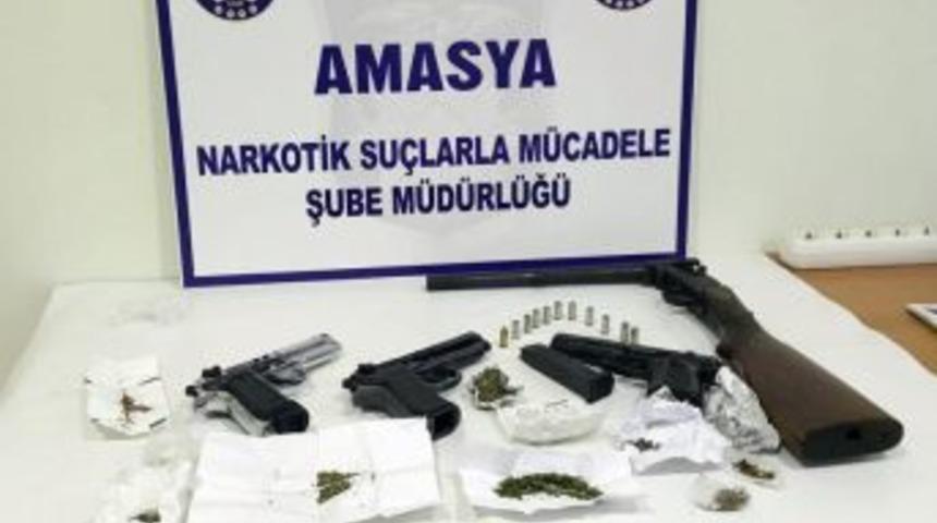 Amasya Merkezli Uyuşturucu Operasyonunda 10 Tutuklama