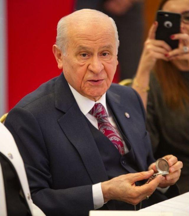 Bahçeli’den Karıştıranlar İçin ’bozkurt’ Ve ’heavy Metal’ İşareti