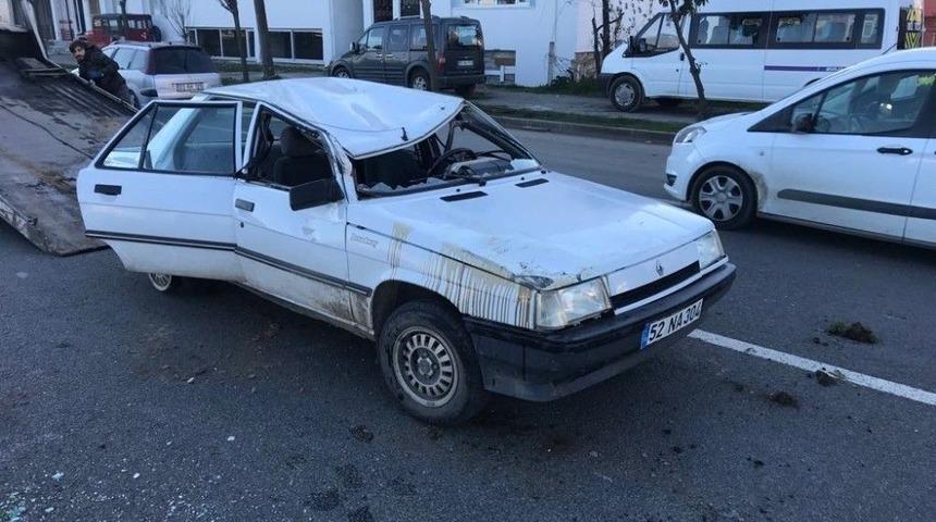 Kaza G&uuml;venlik Kamerasında