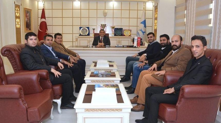 Ak Parti Mkyk &Uuml;yelerinden Başkan Atilla&rsquo;ya Ziyaret