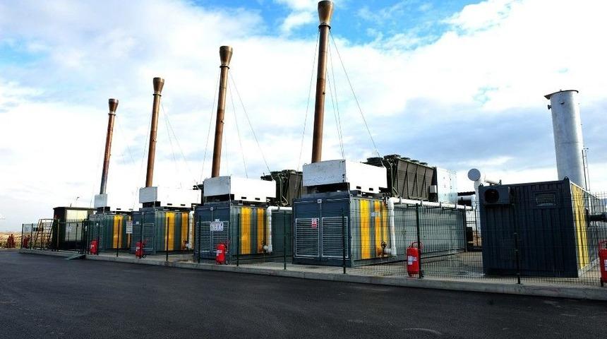 Konya&rsquo;da 2017&rsquo;de Metan Gazından 44 Milyon Kilovatsaat Elektrik &Uuml;retildi