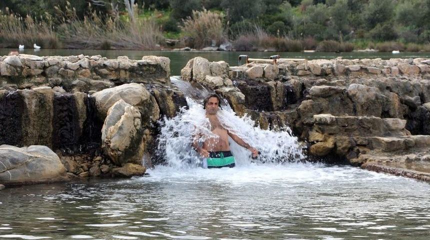 Ocak Ayında G&ouml;le Girip Şifa Arıyorlar