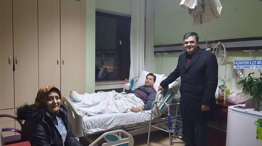 Başkan Yal&ccedil;ın&rsquo;dan Hasta Ziyaretleri