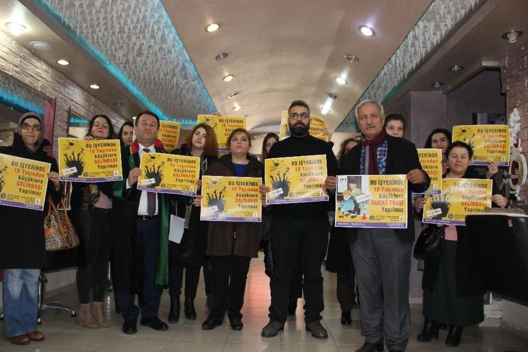 &Ccedil;ocuk Gelin Ve Damatlara Kuaf&ouml;r Hizmeti Verilmeyecek