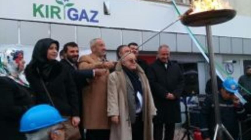 Mucur Ve Kaman İl&ccedil;esinde Doğalgazın İlk Ateşi Yandı