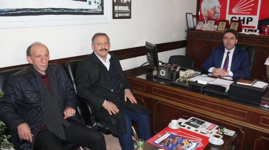 Yeşilyurt Muhtarlar Derneğinden Chp&rsquo;ye Ziyaret