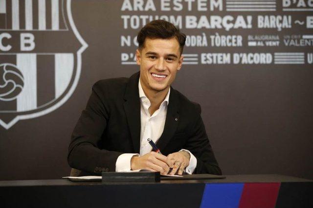 Barcelona’da Coutinho İmzayı Attı