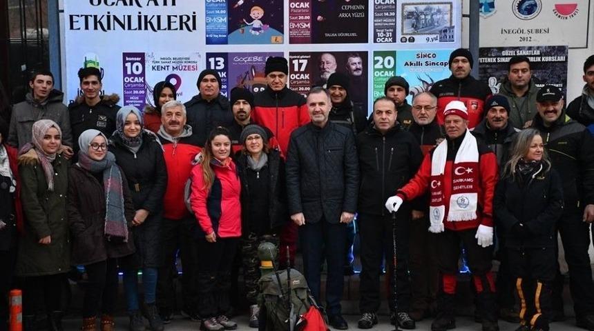 Sarıkamış Şehitleri İ&ccedil;in Y&uuml;r&uuml;d&uuml;ler