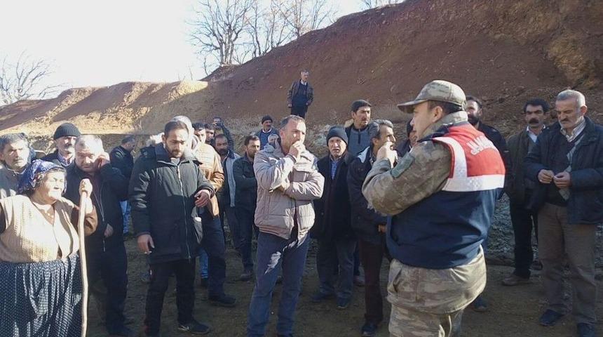 K&ouml;yl&uuml;lerden Maden Ocağı Tepkisi