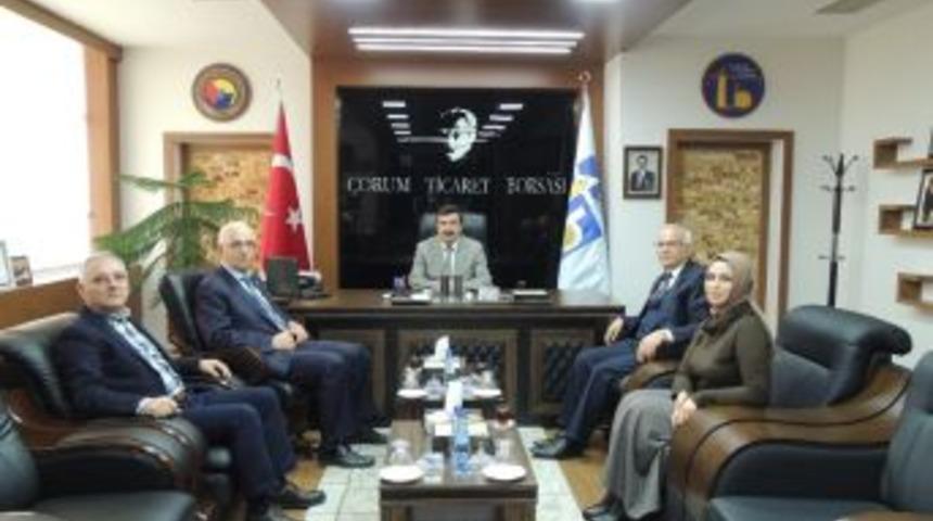 Cesur Ve Şahan&rsquo;dan Ticaret Borsası&rsquo;na Ziyaret