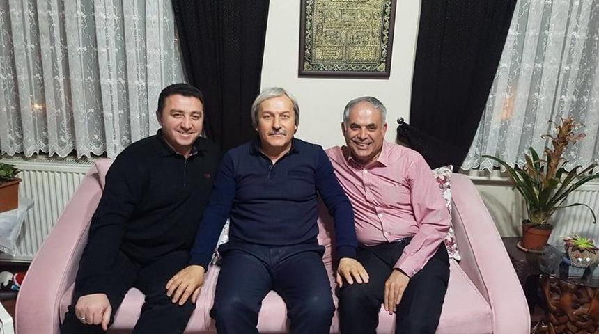 Başkan Bakıcı&rsquo;dan M&uuml;n&uuml;r Şahin&rsquo;e Ge&ccedil;miş Olsun Ziyareti