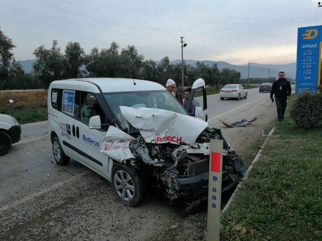 Korkunç Kaza Güvenlik Kamerasında