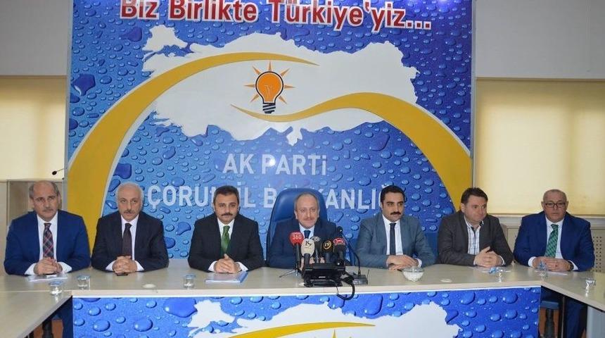 &Ccedil;orum&rsquo;un Havaalanı Talebi Cumhurbaşkanı Erdoğan&rsquo;a İletilecek