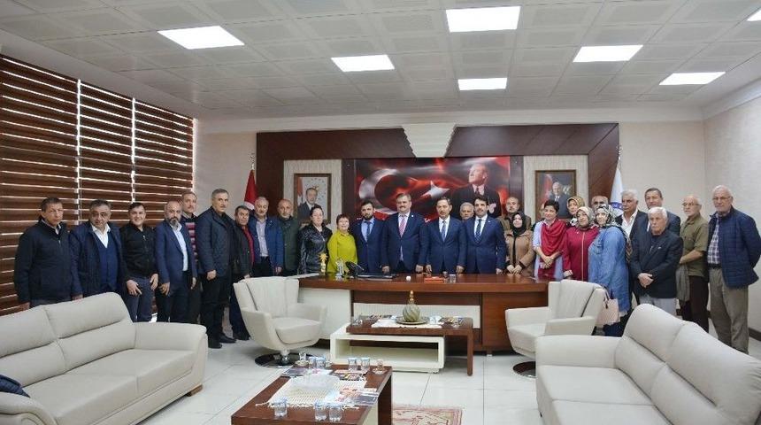 &Ccedil;aturoğlu&rsquo;ndan Başkan Uysal&rsquo;a Ziyaret