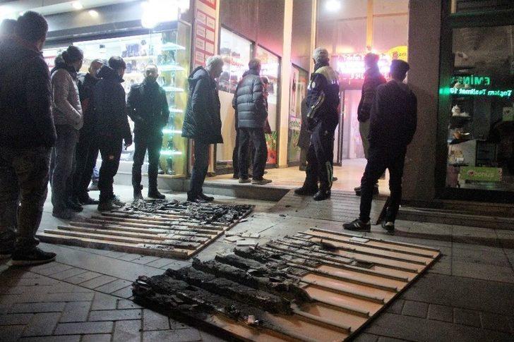 Bolu’da 6 Katlı İş Hanında Yangın Paniği G4