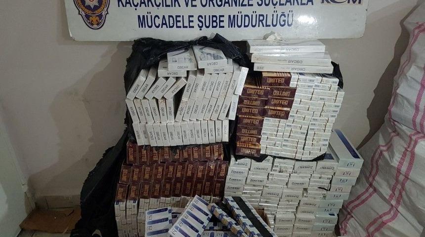 Kahramanmaraş&rsquo;ta 2 Bin Paket Ka&ccedil;ak Sigara Ele Ge&ccedil;irildi