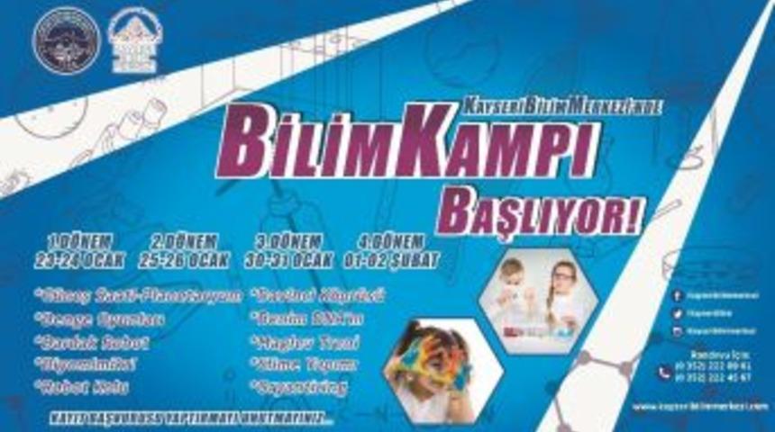 Bilim Kampı Başlıyor