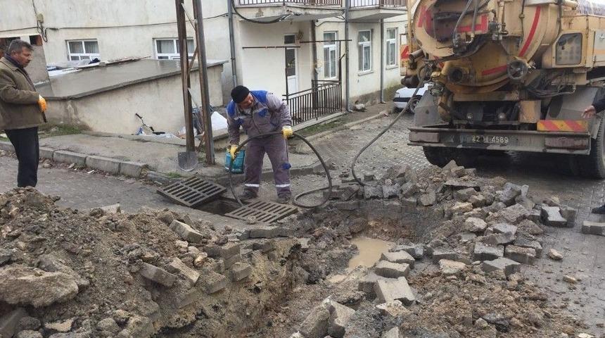 Beyşehir Belediyesinden Drenaj Temizlik &Ccedil;alışmaları