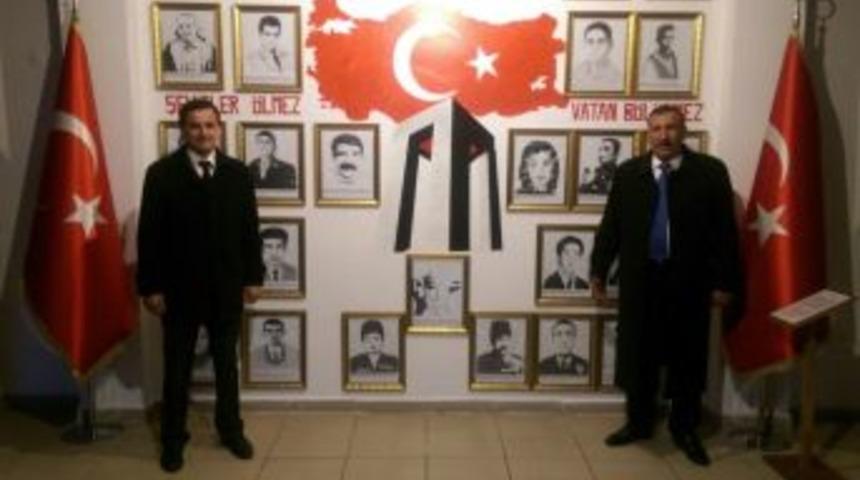 Çüngüş’te Şehitler Köşesi Yapıldı